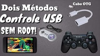 Dois Métodos fáceis de jogar com controle USB no celular SEM ROOT 🎮 [upl. by Anilehcim]