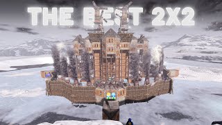 THE BEST 2X2  Open Core  Widegap  Rust Base Building 2022 [upl. by Jarlathus]