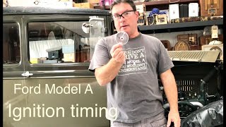 How to set Ford Model A Ignition Engine Timing [upl. by Florian]