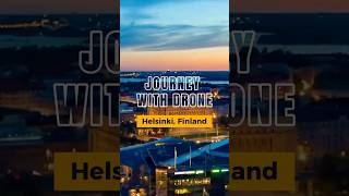 Helsinki Finland 4K Drone Aerial Views shorts [upl. by Ecnerol]