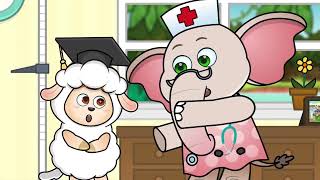 Kids Doctor Check Up Song  Going to the Doctor  Health Check  Kids Songs  Playful Cartoons  Fun [upl. by Nayb420]