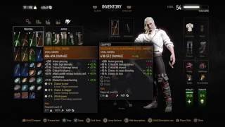 Witcher 3 Blood amp Wine best levelscaling Relic steel swords Toussaint Ducal Guardsmans Squires [upl. by Nylehtak]