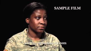 Major Depressive Disorder Example Military Depression Case Study Film [upl. by Milt416]