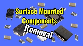 Surface Mounted IC Removal using only a soldering iron 2 [upl. by Grace477]