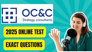 2025 OCampC Strategy Consultants Online Test Exact Questions and Answers [upl. by Schindler]