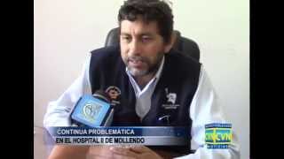 CABLEVISION NOTICIAS  CONTINUA PROBLEMATICA EN EL HOSPITAL II MOLLENDO [upl. by Zorah]