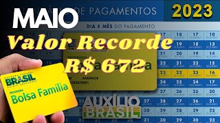 COMEÇOU PAGAMENTO DO BOLSA FAMÍLIA DE MAIO  Antecipação das datas e valor recorde [upl. by Nylauqcaj377]