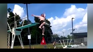 Epic Splash Cam Moments Hilarious Diving Fails [upl. by Ihsorih]