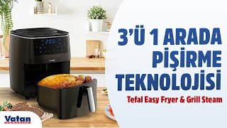 Tefal Easy Fryer amp Grill Steam Airfryer Detaylı İnceleme [upl. by Roberta]