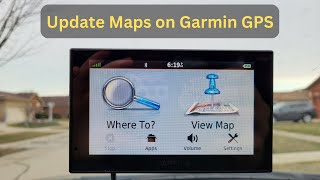 How to Update Garmin GPS Maps 2022 [upl. by Modesta]