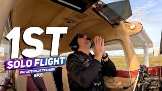 Jonathans FIRST SOLO FLIGHT  How The Big Day Happens [upl. by Heiney]