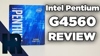 60€ Gaming Prozessor Pentium G4560 Review Test  neuer PreisLeistungs Killer G4560 vs i3 6100 Test [upl. by Aneekan]