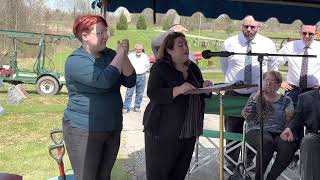 Ida Roth graveside funeral April 14 2024 [upl. by Ellord]