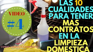 4 Como Tener mas contratos de Servicio Domestico y house cleaning [upl. by Fowle436]