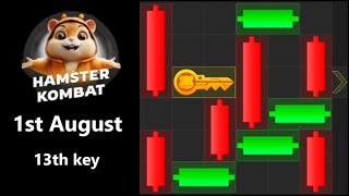 Hamster Kombat 1st of August MiniGame [upl. by Gemma63]