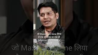 Maximum time एक ही जगह पर 72hours luckybisht podcast Snapper Lucky Bisht [upl. by Hosbein]