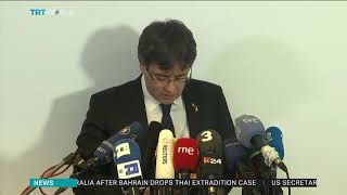 Trial of Catalans a stress test for Spains democracy  Puigdemont [upl. by Gerhardt]