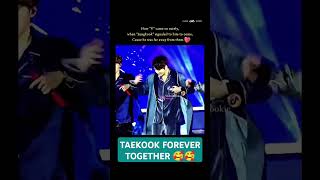 TAEKOOK FOREVER TOGETHER 🥰😍youtubeshorts bts taekookers kpop btsshorts [upl. by Leahcimaj182]