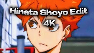 Hinata Shoyo Edit 4K [upl. by Ynoble]