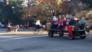 Hoofbeats and Christmas Carols Parade [upl. by Nnairrek]