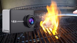 DLIUZ 4K60fps Action Cam Review  Might make you hungry [upl. by Serilda]