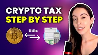 Crypto Tax Calculator  Step by Step Guide 2022 Full Tutorial [upl. by Antebi]