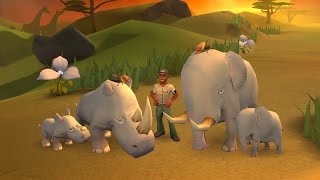 Game Trailer SAVE A RHINO [upl. by Ayital]