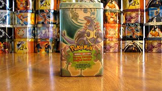 Pokemon 2004 Armaldo EX Deck Tin Opening [upl. by Tallula]