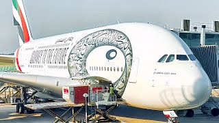 Emirates Business Class A380 Flight Full Tour  Dubai to Seoul（ Lounge） [upl. by Akyeluz]