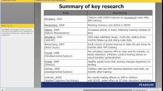 Live Broadcast 34 Dr Peter Entwistle of CogMedPearson [upl. by Htebilil]