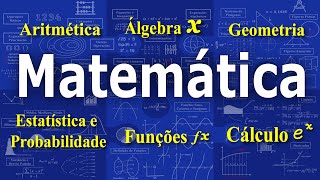 TODA A MATEMÁTICA Explicada em 25 minutos [upl. by Dotson]