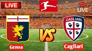 Genoa Vs Cagliari Live [upl. by Kerr]