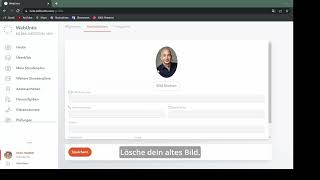 Profilbild in WebUntis ändern [upl. by Finn439]