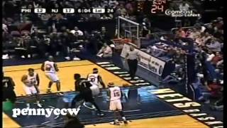 Kyle Korvers Career all 3pointers from Allen Iverson [upl. by Abbotson]