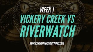 Vickery Creek Vipers vs Riverwatch Panthers  Week 1 Highlight [upl. by Grizelda]