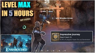 👾 ENSHROUDED  Max LEVEL in no time  Impressive Journey Achievement👾 [upl. by Alemap]