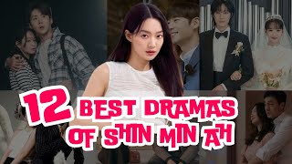 Shin Min Ah Drama List 2024 Updated [upl. by Aloisia]