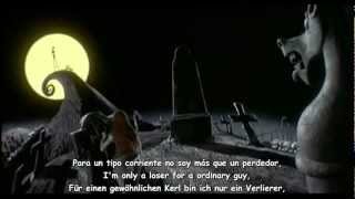 The Nightmare Before Christmas2 Jacks lament spanish version with lyrics [upl. by Daphna725]