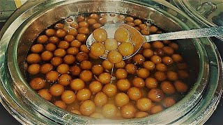 MouthWatering Mini Gulab Jamun  shorts  Angoori Gulab Jamun  Indian Sweets [upl. by Nwahsiek]