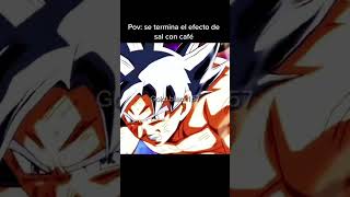 café con sal ultrainstinto dragonball [upl. by Lodi]