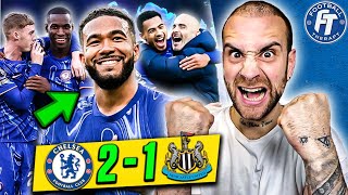 REECE JAMES MASTERCLASS Chelsea 21 Newcastle Match Review [upl. by Nylyahs890]