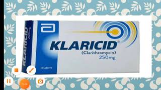 klaricid  klaricid 500mg  klaricid 250 mg  klaricid xl [upl. by Navar]