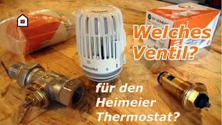 passendes Ventil für Heimeier Thermostatkopf K [upl. by Hamner554]