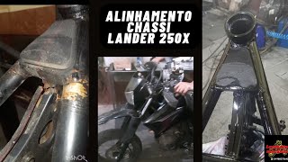 Desempeno e alinhamento de chassi lander 250x [upl. by Aowda637]