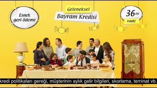 VakıfBanktan Geleneksel Bayram Kredisi [upl. by Ecnarepmet568]