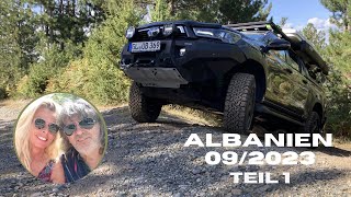 Das erste Mal Offroad mit unserem Toyota Hilux und Dachzelt in Albanien Teil 1 [upl. by Ainahs]