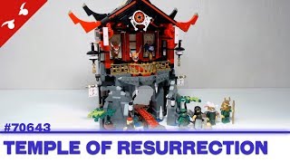 REVIEW LEGO Ninjago  Temple of Resurrection FR [upl. by Assirrac]