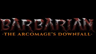 Barbarian The Arcomages Downfall  msx2  Bitvision  2021  Final con Thara [upl. by Anevad]