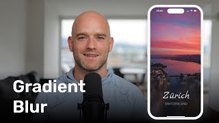Experimental Blur Gradient in React Native [upl. by Natfa270]