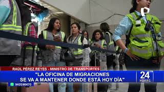 Nuevo Aeropuerto Jorge Chávez utilizará tecnología avanzada para reducir tiempo en migraciones [upl. by Refinney]